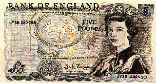 Boggs’s “Drawing of a £5 Note”