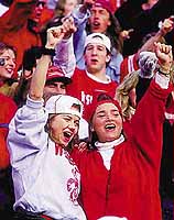 happy, smiling students