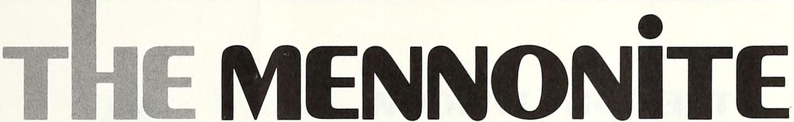 “The Mennonite” logo, circa 1981