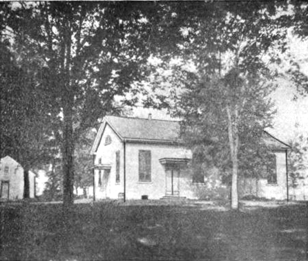 Old Friends Meeting House, Quakertown (torn down 1862).