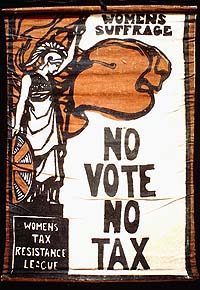No Vote No Tax; Women’s Tax Resistance League