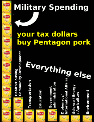Military Spending vs. Everything Else: Your tax dollars buy Pentagon pork