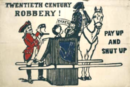 Twentieth Century Robbery! Pay Up and Shut Up